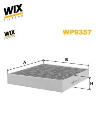فلتر تكييف كربون - اوبل استرا J - ويكس