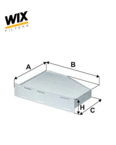 فلتر تكييف عاده - جيتا / A5 - ويكس